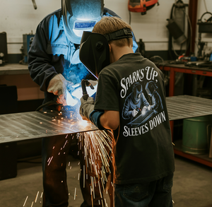 Sparks Up, Sleeves Down Matching Set