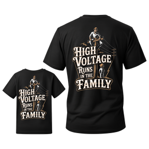 High Voltage Runs in the Family Matching Set